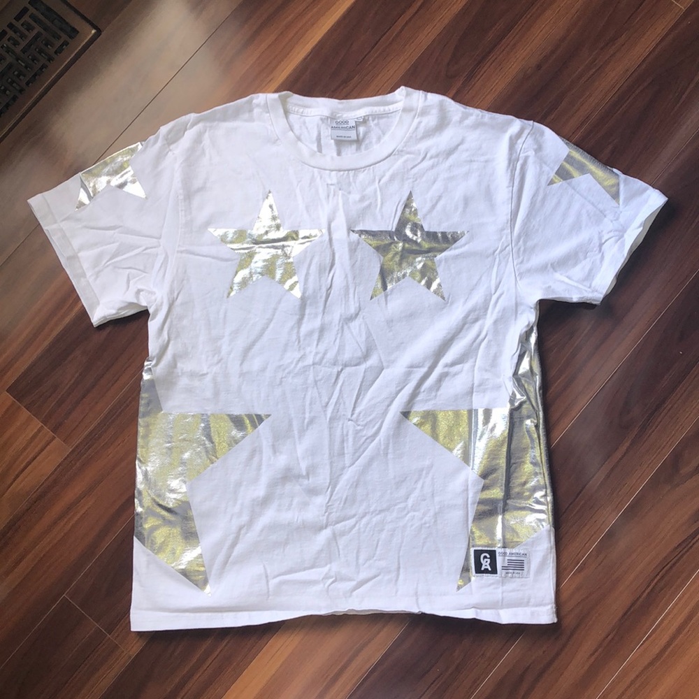 GOOD AMERICAN tee shirt